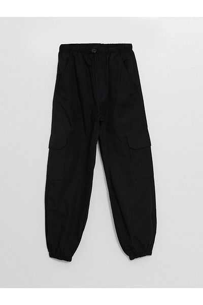 LC Waikiki LCW Elastic Waist Girl's Cargo Jogger Pants