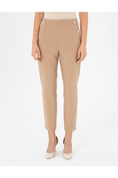 Pierre Cardin Beige Fabric Trousers 50290368 -Vr011