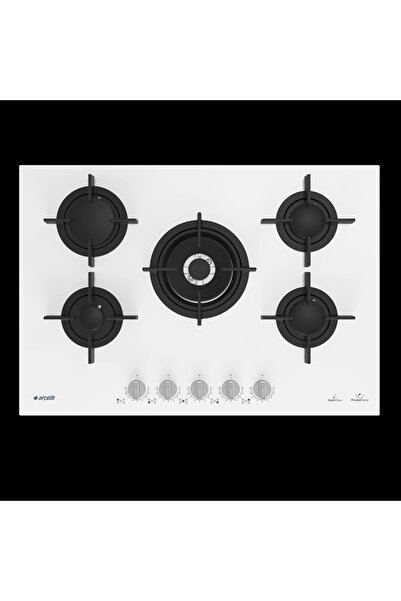 Arçelik Ocd T 752-1 Dwkb 75 cm Beyaz Cam Ankastre Ocak