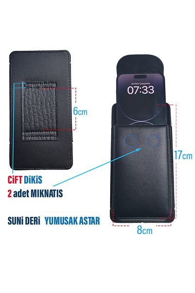 EXENAR Realme Note 60 Belt Case Cover Waist Belt Case