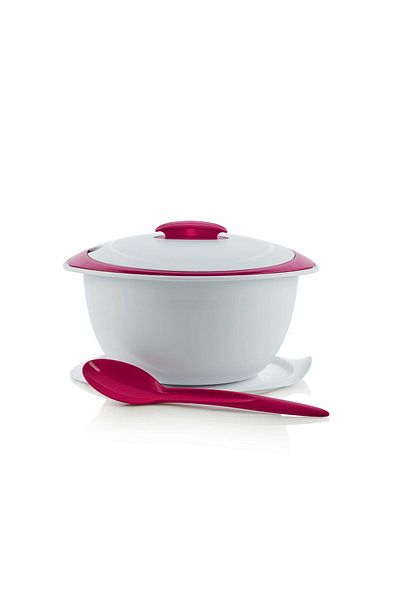 Tupperware 3.5 Lt Cherry Plate - Stylish Service