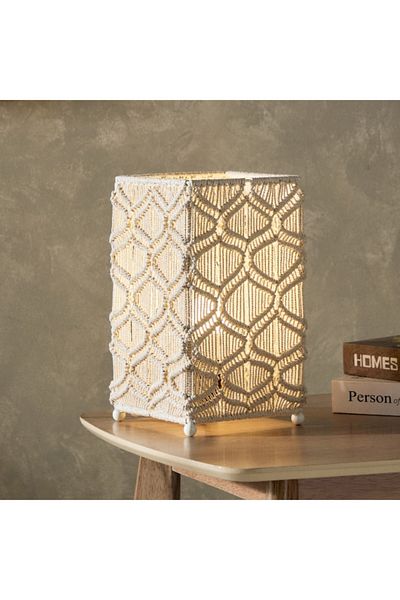 Home Box Kengston Macrame Uplighter - 30 cm