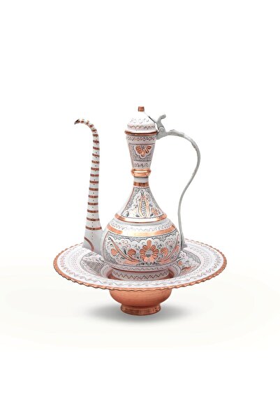 Saray Ottoman handicraft Dekor Amaçlı Erzincan El Işlemeli Bakır Osmanlı Leğe...