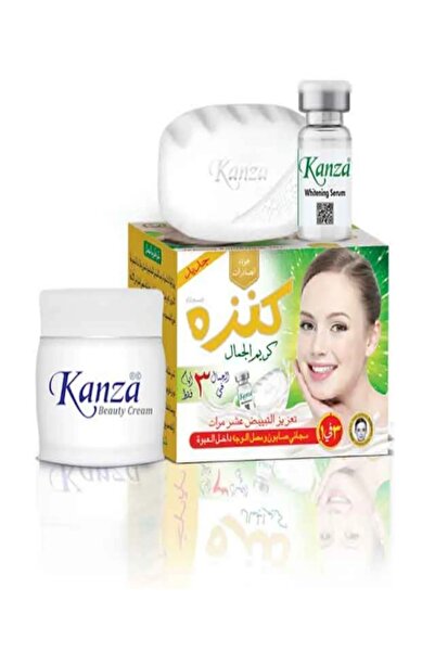 Greengold Kanza Krem Beyazlatıcı, Serum Ve Sabun - 1 Paket