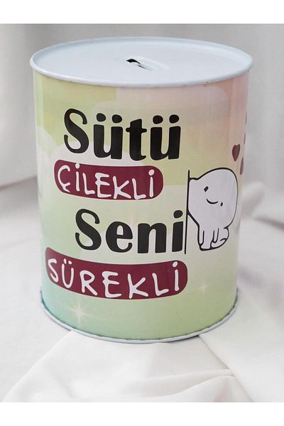 Planet Butik You Continuous Large Size Tin Piggy Bank