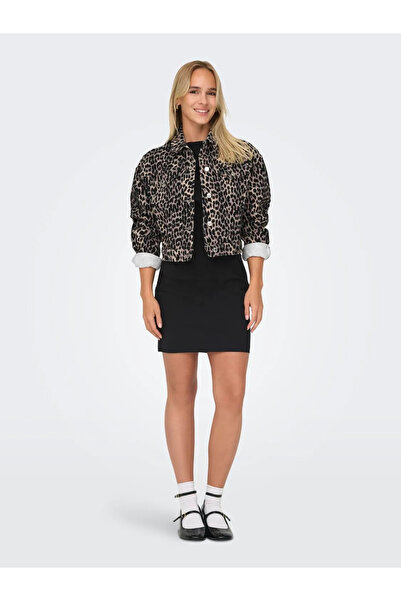 ONLY ONLANLIE LS AOP JACKET PNT   ONLY LEOPAR CEKET