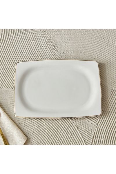Home Box Peace Square Platter - 33 cm