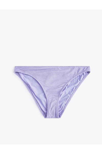 Koton Strukturiertes Bikinihöschen mit normaler Taille