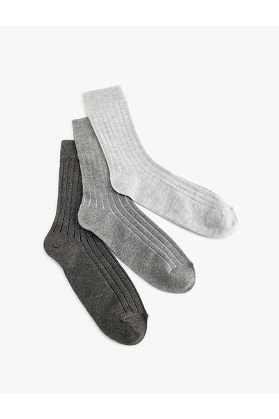 Koton Set de șosete Socket 3 bucăți amestecat de bumbac
