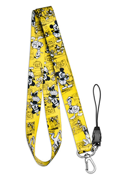 Apptakı Desenli Yaka Kartı Aksesuar Boyun İpi Boyun Aski İpi Telefon Askısı -...