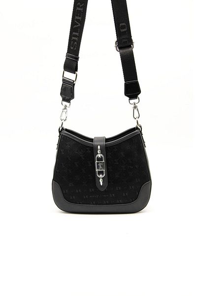 Silver Polo Negru - Negru SP1156 Geantă de damă
