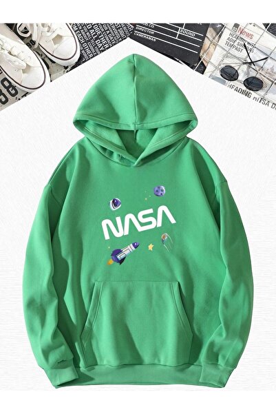 DM DOLCE MORE Hanorac unisex cu glugă, cu 3 fire, din bumbac pieptănat, cu im...