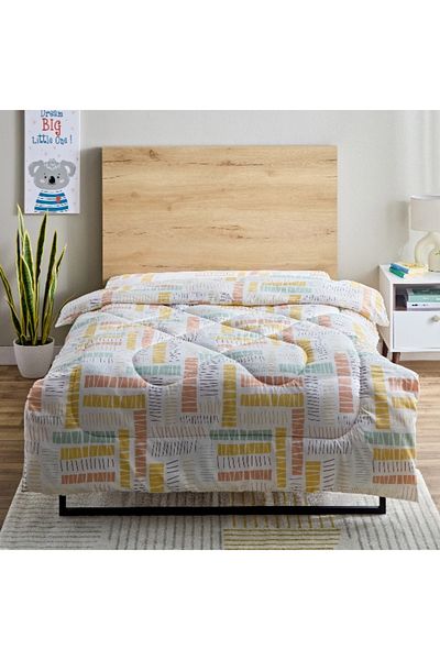 Home Box Nora Savana Twin Microfibre Reversible Comforter 160x220 cm