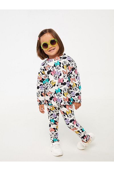 LC Waikiki Roztomilá mikina Lcwk Minnie Mouse, která dělá lekce zábavnou