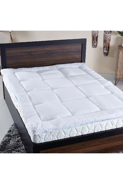 Home Box Hilton Queen Size Mattress Topper - 150x200 cm