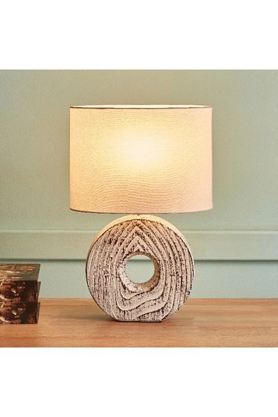 Home Box مصباح طاولة سيراميك مع عاكس الضوء من نوفالي - 37 سم