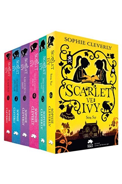 Eksik Parça Yayınları Scarlet Ve Ivy Seti 6 kitap kutulu set
