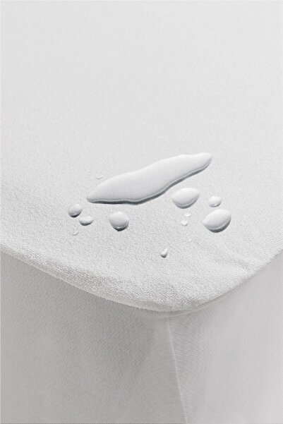 mycey Μέγεθος Battal 200x200 30 εκ. Προσαρμοσμένο διπλό υφασμάτινο προστατευτικό στρώματος με προστασία από τα υγρά