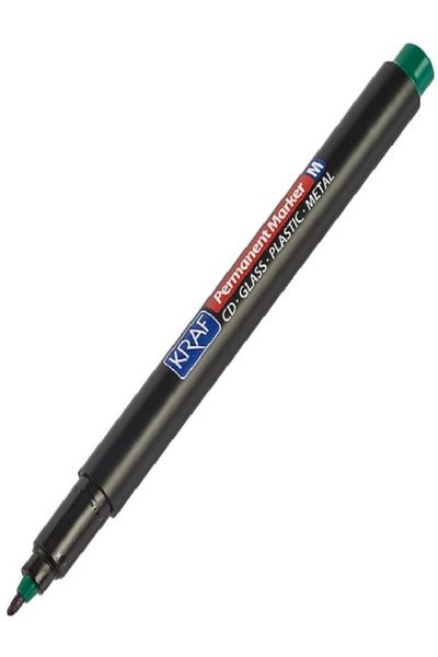 KRAF Acetate Pen Ohp Plus 290 (m) - Set of 12 Green Red Blue Black