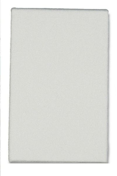 mycey Elastic Stretch King Size White Soft Towel Bed Sheet 180x200 Cm