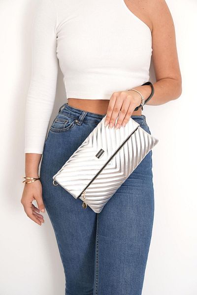 Silver Polo Portofoliu și clutch pentru femei Silver & Polo Silver SP1134