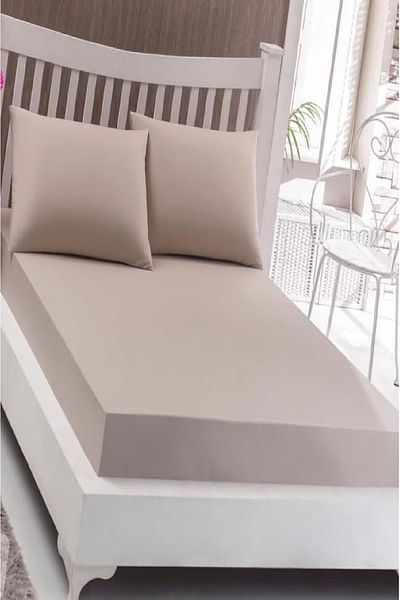 Bebesi Double Towel Sheet Set Color Light Brown 150x200 Cm