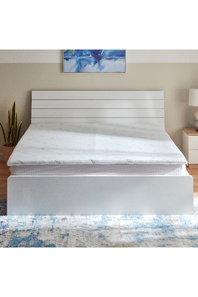 Home Box Relax Printed Mattress Topper - 180x200 cm