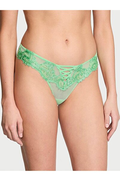 Victoria's Secret Boho Çiçek İşlemeli Brazilian Külot