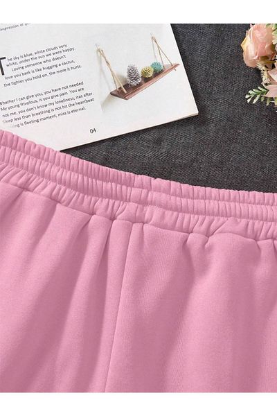MEİLİFENG Unisex γυναικείο/ανδρικό μονόχρωμο κοντό χτενισμένο βαμβακερό σορτς