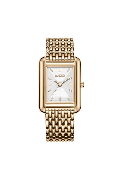 Burker Damenuhr Olivia Gold Weiß