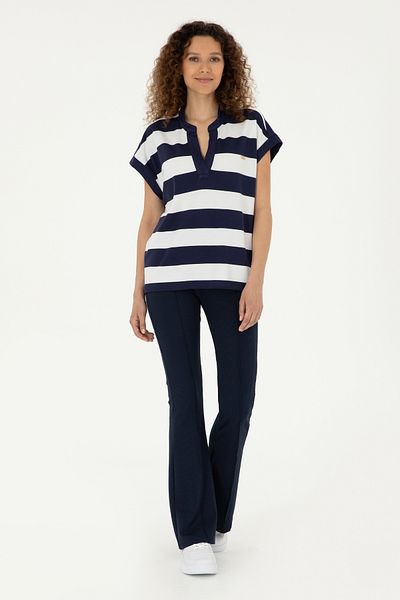 U.S. Polo Assn. Pantaloni de sport de damă bleumarin 50286255-VR033