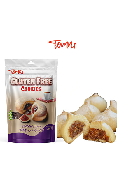 tomru Glutensiz Incir Dolgulu Atıştırmalık Kurabiye 120gr