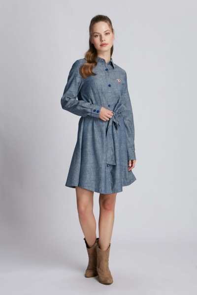 Ruck & Maul Adaçayı Mavisi Kadın Elbise