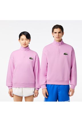 Sweat lacoste lila sale