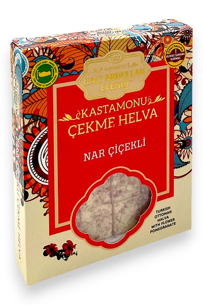 şekerci hacı abdullah efendi Halva Castamon with Pomegranate Flowers - Pull 100g