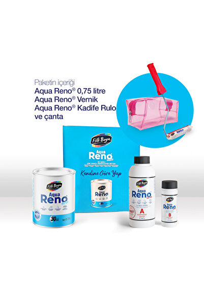 Filli Boya Aqua Reno Banyo Yenileme Paketi Bazalt 20