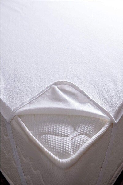 mycey Προστατευτικό στρώματος διπλού μεγέθους, αδιάβροχο, 200 x 200 εκ., με ελαστικές γωνίες από μικρούχρηστο ύφασμα