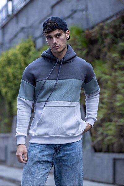 Oksit Luan Триниткова бавовняна куртка з капюшоном для чоловіків