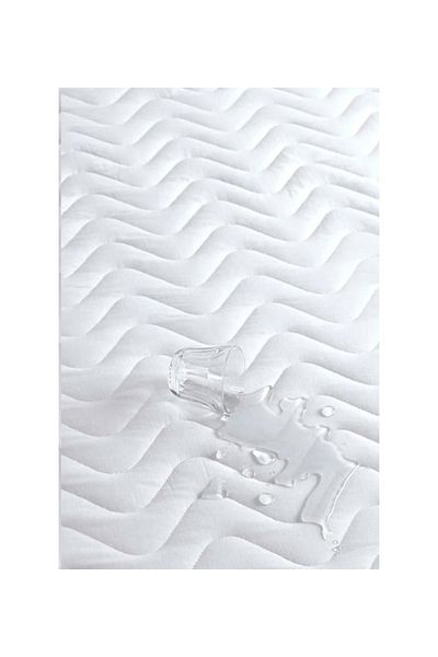 mycey Mycey Mattresses - Double, Liquid Proof, Fitted Quilted, 220X200 cm King Size
