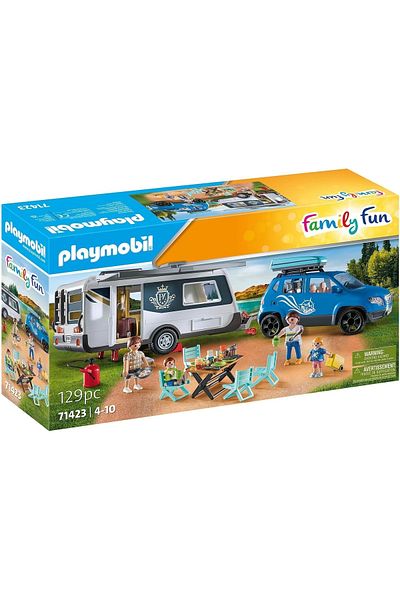 Playmobil 71423 Model Car Caravan - Family Fun