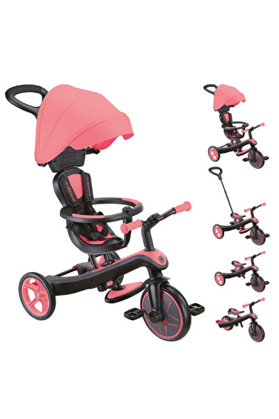 Globber Explorer 4in1 Trike Bisiklet - Pembe