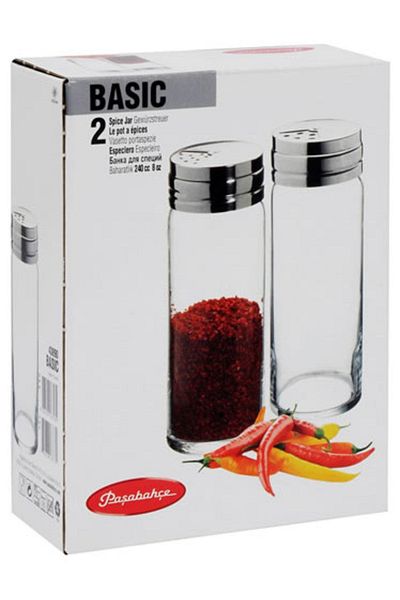 Paşabahçe Number 43890 Basic Metal Hooded Set of 2
