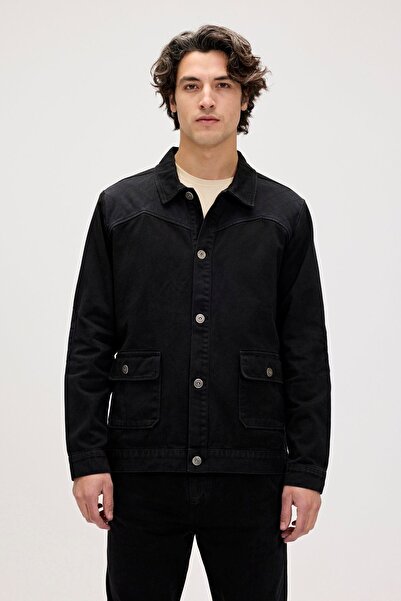 Bad Bear Rex Siyah Erkek Ceket