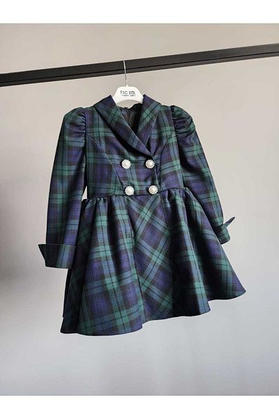 SCSTİL Plaid Patterned Jacket Dress
