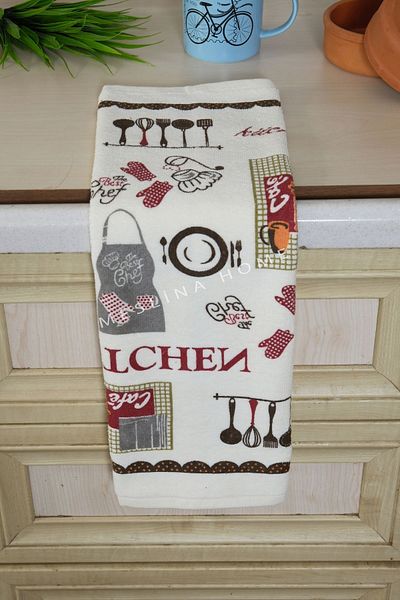 Meslina Home Printed Towel |   30X50 cm Kitchen Towel |   Drying Cloth |   Hand Towel