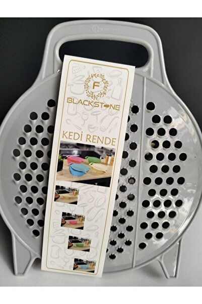 kurt41 3in1 Hazneli Paslanmaz Rende Kırılmaz Saklama Kablı Kedi Şekilli Rende