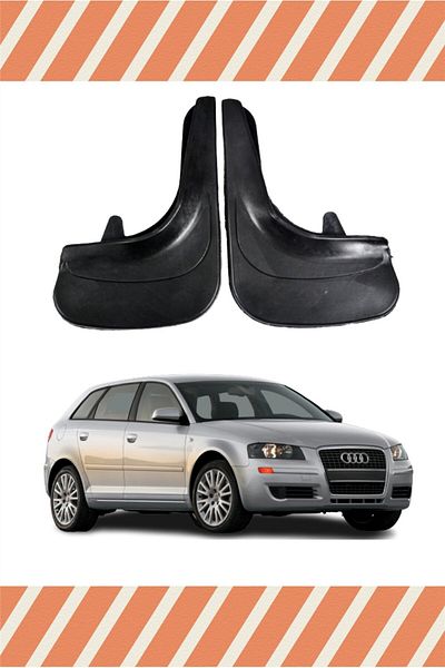 ALPAX OTOMOTİV قطعتان من واقيات الطين المتوافقة مع Audi A3