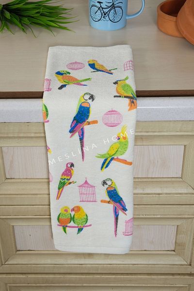 Meslina Home Printed Towel |   30X50 cm Kitchen Towel |   Drying Cloth |   Hand Towel