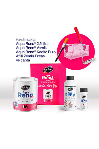 Filli Boya Aqua Reno Mutfak Yenileme Paketi Kehribar 150