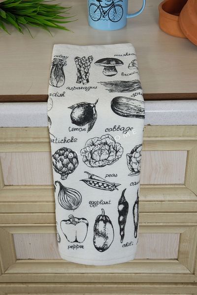 Meslina Home Printed Towel |   30X50 cm Kitchen Towel |   Drying Cloth |   Hand Towel